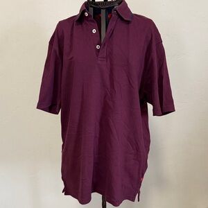 Izod Men's Dark Red Polo Shirt